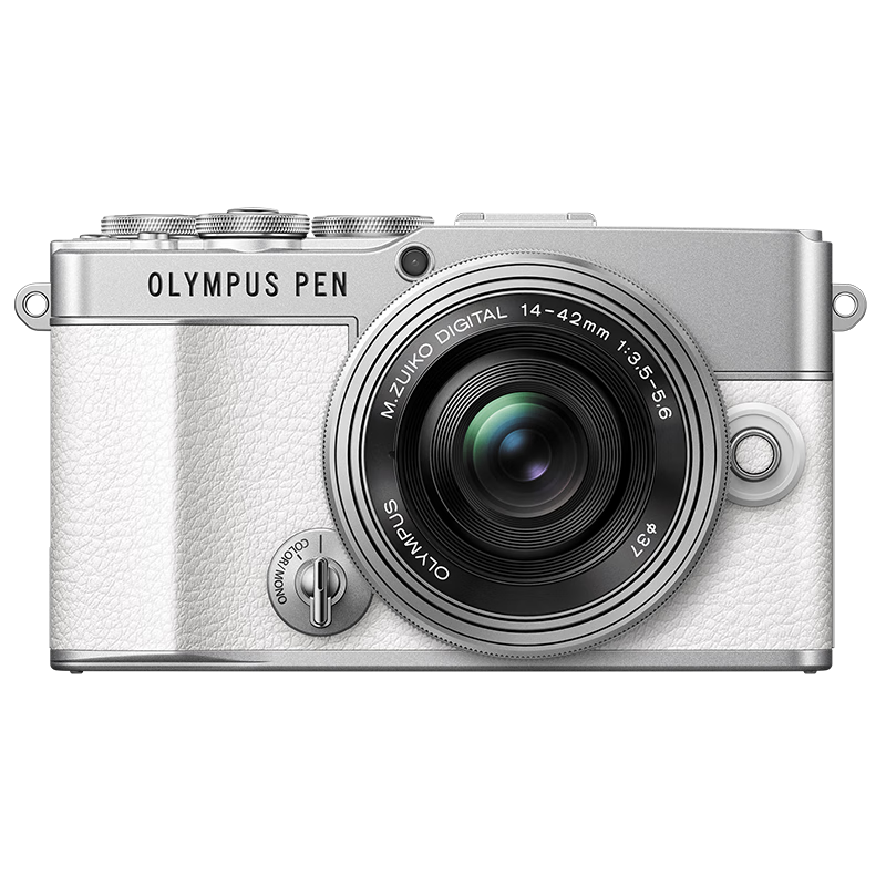 OLYMPUS 奥林巴斯 PEN E-P7 M4/3画幅 微单相机 白色 14-42mm F3.5 变焦镜头 单头套机