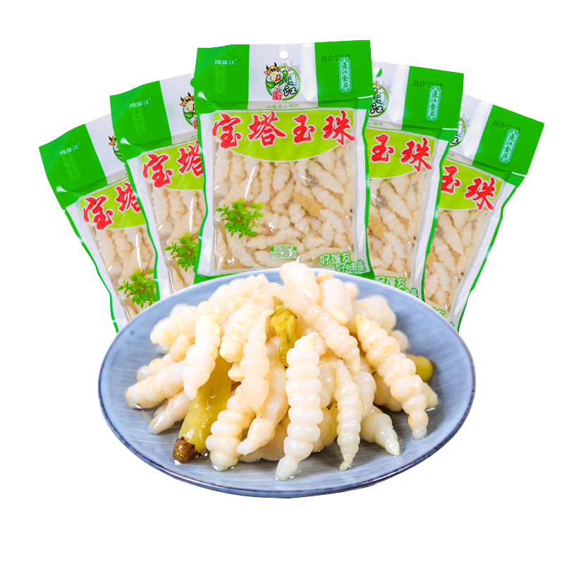 阿蓬江玉珠地牯牛玉珠地环山椒下饭菜拌饭菜调味酱宝塔菜即食 椒 t 美食 400g*30袋（整件装）