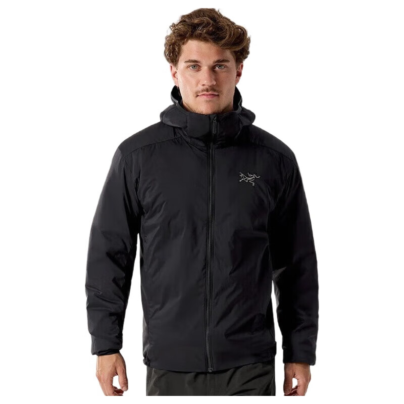 始祖鸟（ARC'TERYX）Atom Hoody 男连帽棉服夹克黑色L