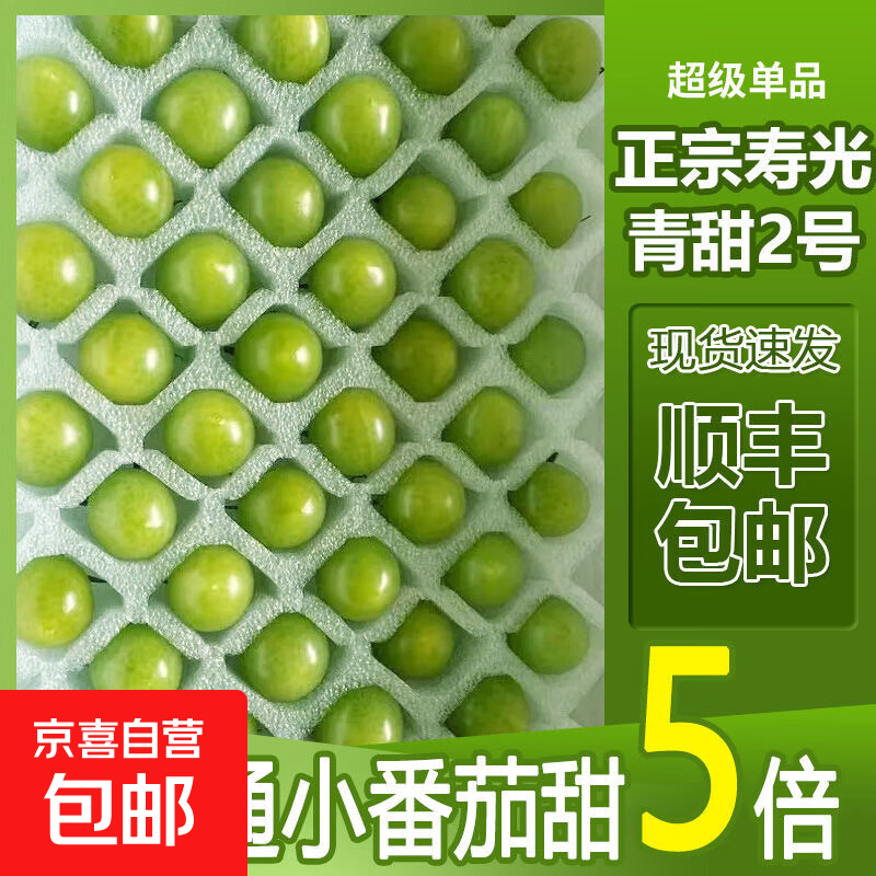 正宗寿光青甜2号番茄现摘现发 68颗2斤重超甜果子 2斤 净重