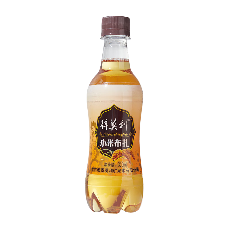 得莫利【小米布扎】0脂肪 低卡小米酿造含气乳酸菌发酵酿造东北特产 12瓶