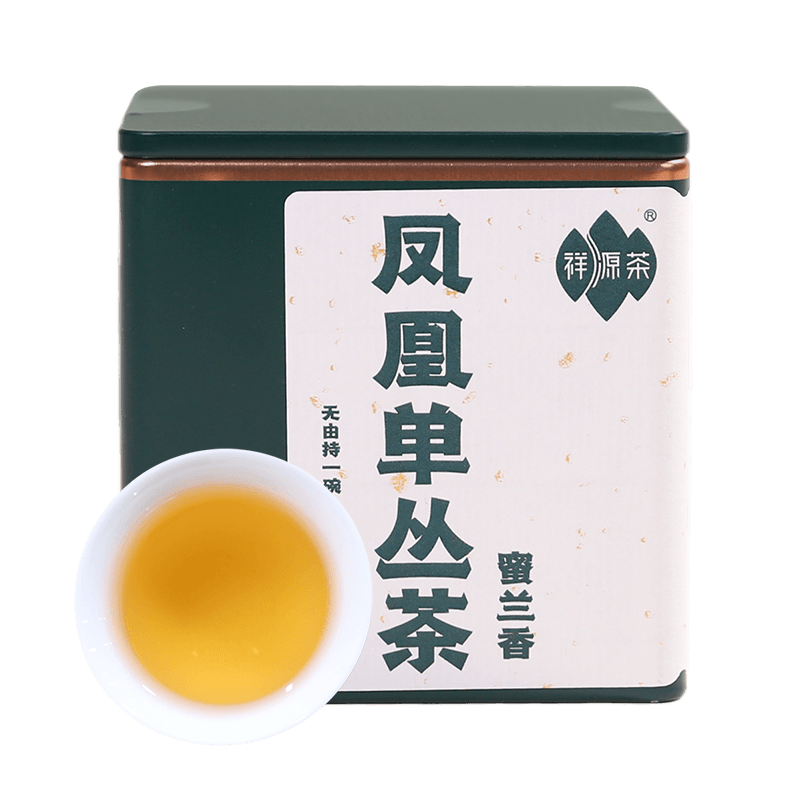 祥源茶乌龙茶 凤凰单枞蜜兰香一级50g中足火罐装潮州单丛茶叶自己喝送礼