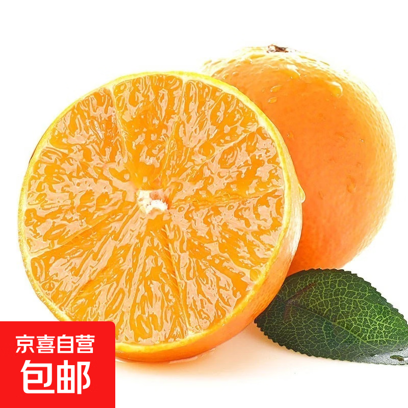 四川眉山爱媛38号果冻橙 高山脐橙 应季新鲜水果批发 爱媛果冻橙净重1斤（60-65MM）
