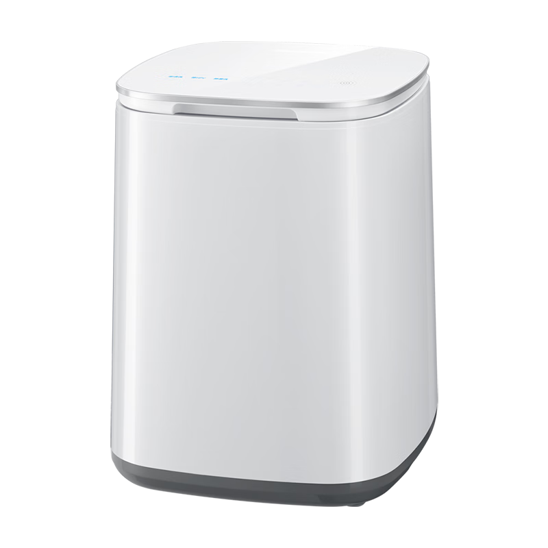 松下（Panasonic）小歡洗內(nèi)衣內(nèi)褲洗衣機洗烘一體0.5kg 除HPV血漬高溫除菌螨低溫柔烘全自動小型迷你寵肌洗 女性喜愛 白色 XQB05-AW050