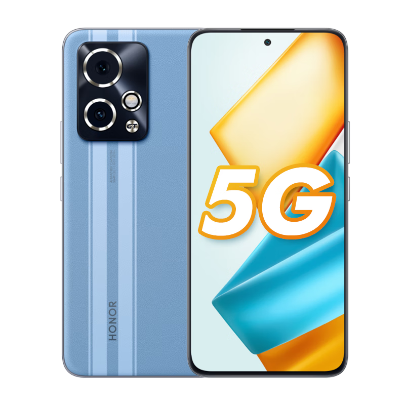 荣耀90GT 新品5G手机 手机荣耀 80GT升级版 GT蓝 16GB+512GB【享碎屏险+两年延保】