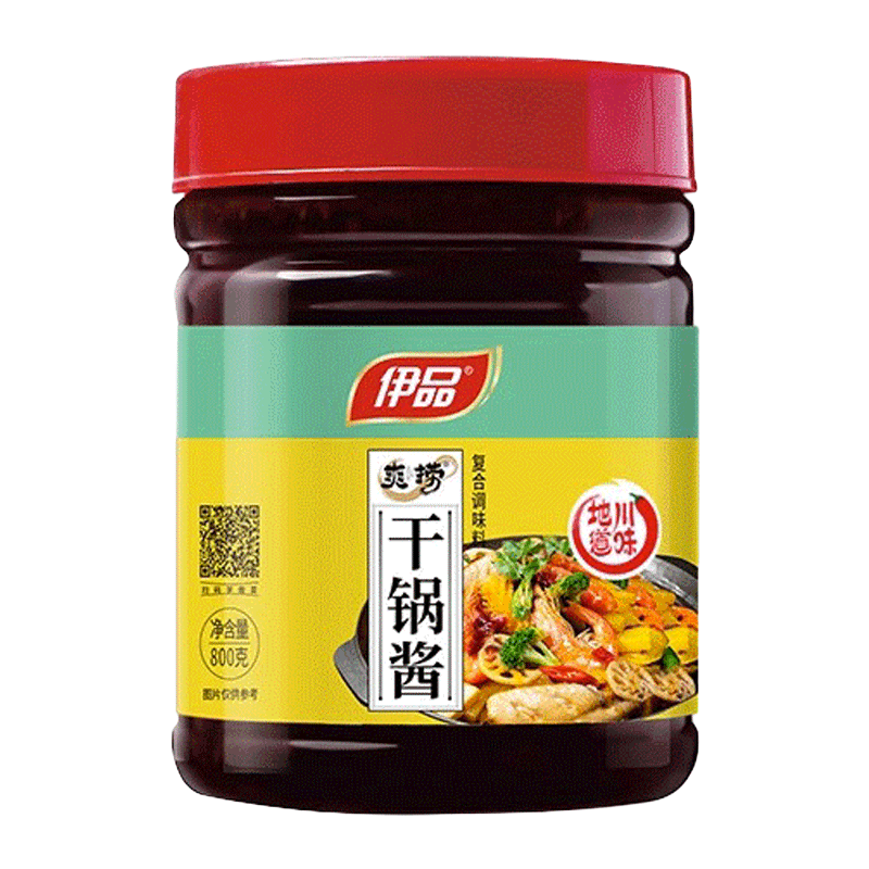 伊品增鲜调味品 家用调味料 鸡精味精干锅酱料 干锅酱800g