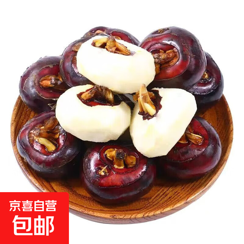 新鲜马蹄荸荠牛奶水果马蹄大果亦果亦蔬现挖带泥江西特产-瑞森园 新鲜马蹄带箱2斤中果