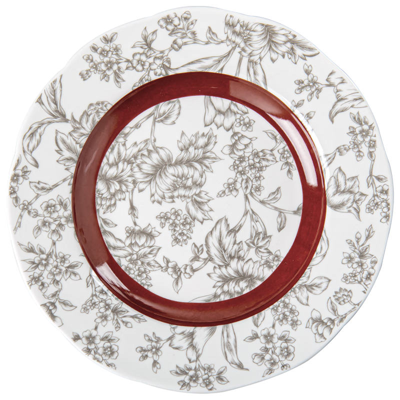SUCCOHOMEWARE中式中國(guó)風(fēng)餐具整套裝 家用陶瓷碗碟盤(pán) 新婚禮物喬遷送人伴手禮盒 2人食+禮盒(快至次日達(dá)) 6件套