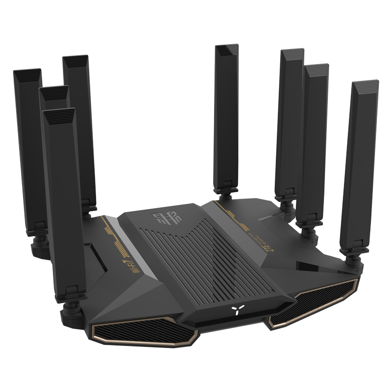 plus会员、国补：中兴（ZTE）【问天】BE7200Pro+ WiFi7家用路由器 双频聚合游戏加速 8颗独立信号放大器 满血2.5G网口 SR7410