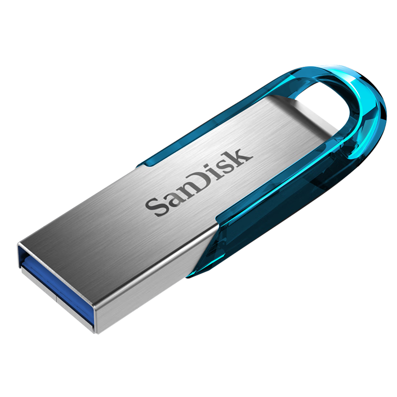 SanDisk 闪迪 至尊高速系列 酷铄 CZ73 USB 3.0 U盘 海天蓝 64GB USB