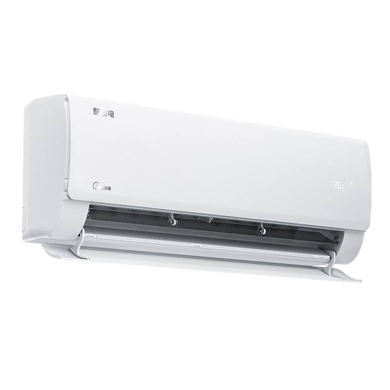 PLUS会员：美的 酷省电pro 系列 KFR-26GW/N8KS1-1P 新一级能效 壁挂式空调 大1匹