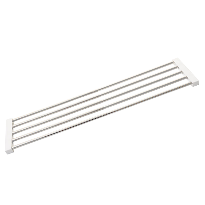 宝优妮衣柜隔板分层架可伸缩免打孔置物架厨房鞋柜衣柜分层收纳整理240.3元拍3件(合80.1元/件)