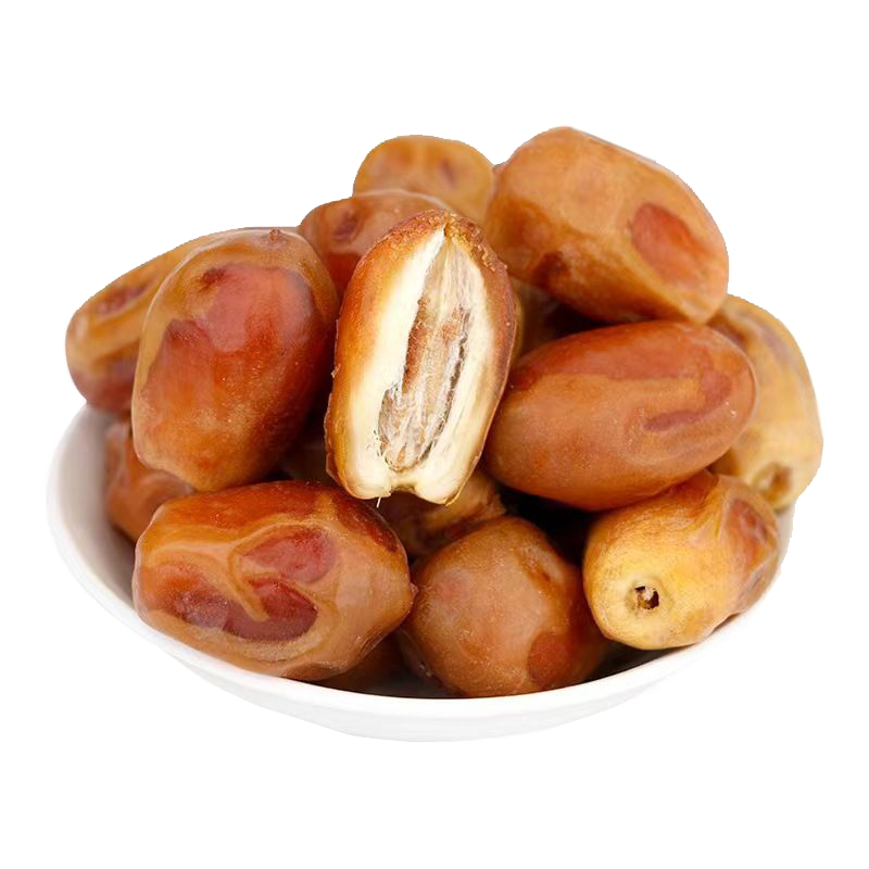 松香佳人新疆椰枣大颗粒黄金椰枣500g伊拉克风味特产蜜饯果干年货休闲零食