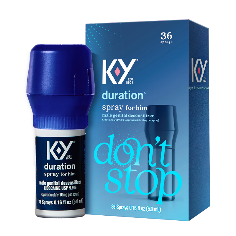 K-Y延时喷雾杜蕾斯KY男性外用喷剂延迟持久神油夫妻成人用品进口5ml