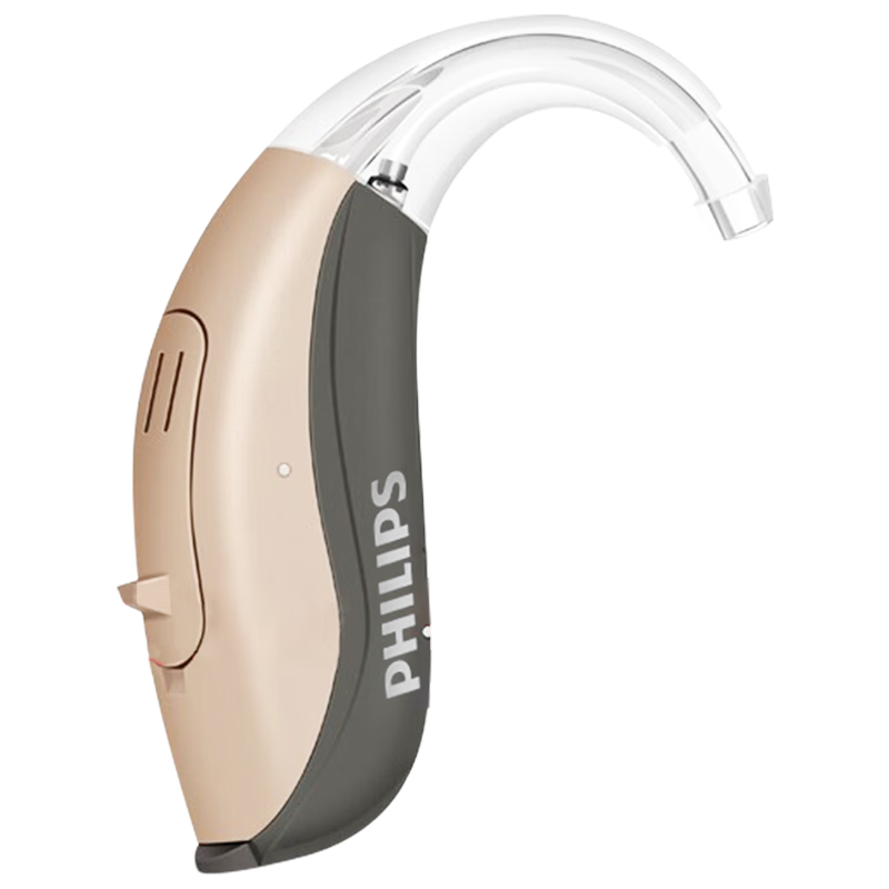 PHILIPS 飞利浦 老年助听器 N max 95dB+3板电池+干燥盒+防丢绳