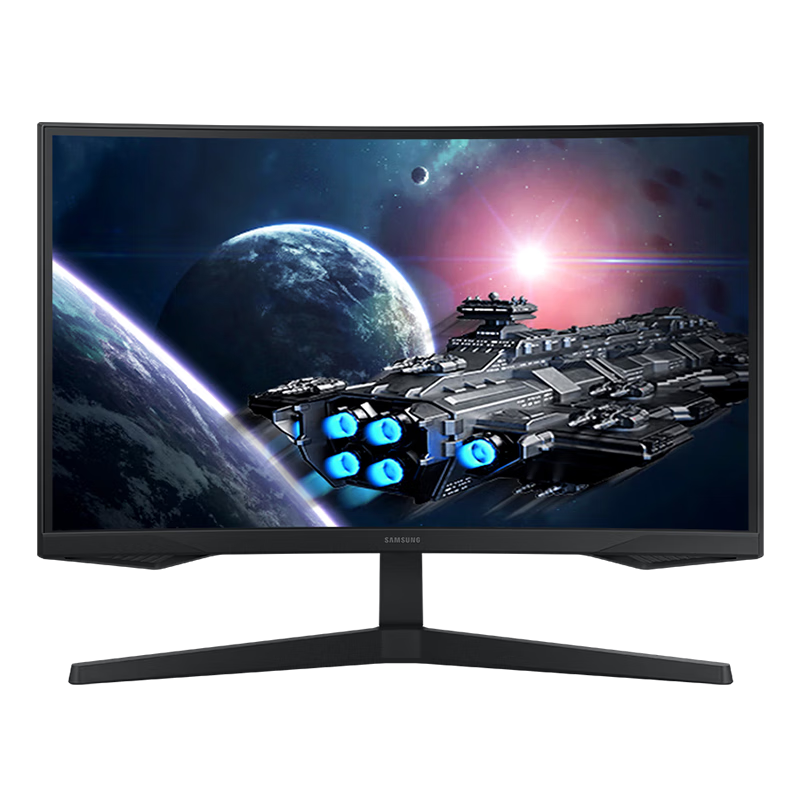 PLUS：三星（SAMSUNG）27英寸 165Hz G5 2K 1000R 曲面 1ms 电竞 显示器