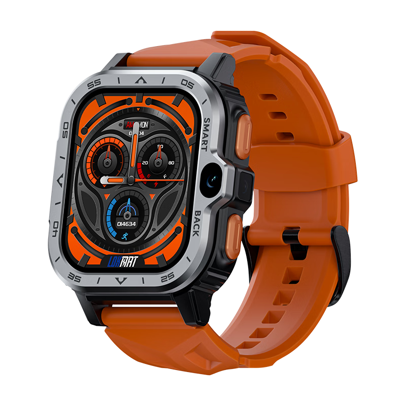 樂瑪通(LOKMAT) 智能電話手表男可插卡4G/5G卡全網(wǎng)通wifi上網(wǎng)學(xué)生獨立通話Watch小初高中生多功能黑科技成人女士 科技銀【標(biāo)準(zhǔn)版:2GB+16GB】