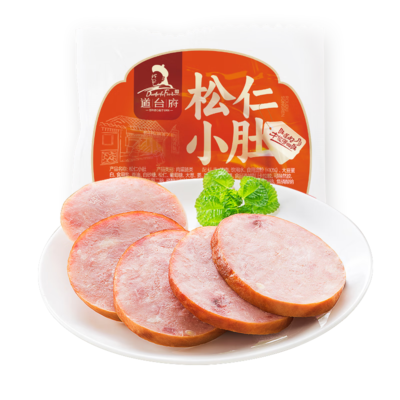 道台府 松仁小肚300g 正宗东北特产 哈尔滨特色下酒菜 肉灌肠 方便速食