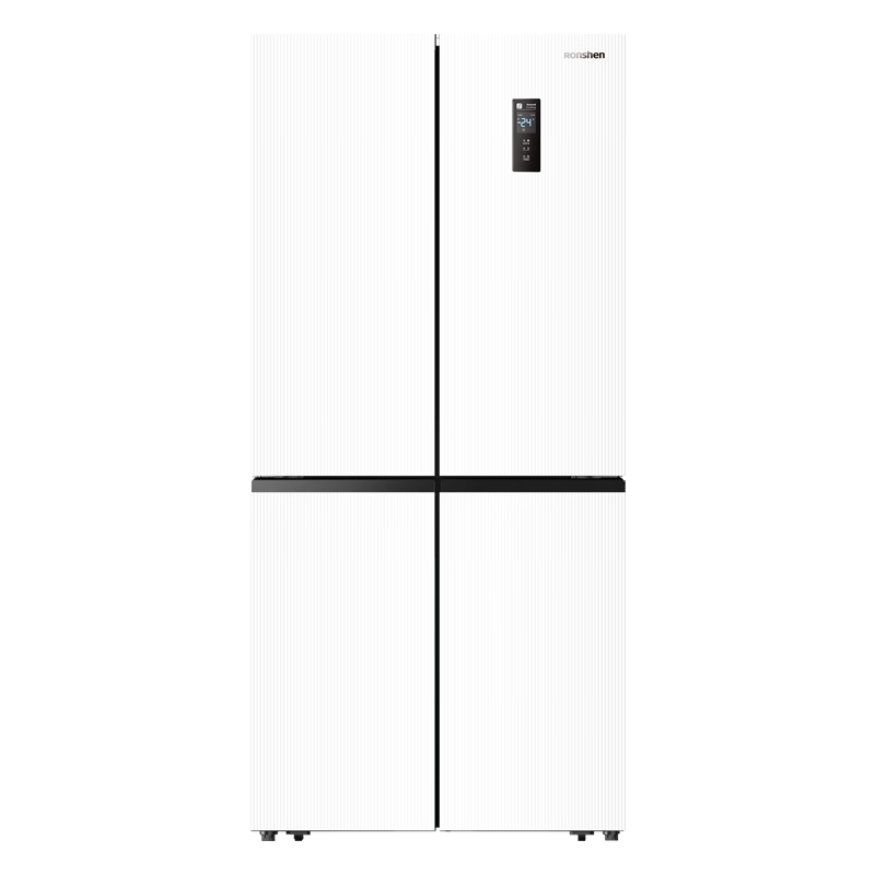 容声（Ronshen）520升十字对开四开门冰箱白色家用超薄可嵌入式变频一级能效无霜除菌净味BCD-520WD12FP大容量