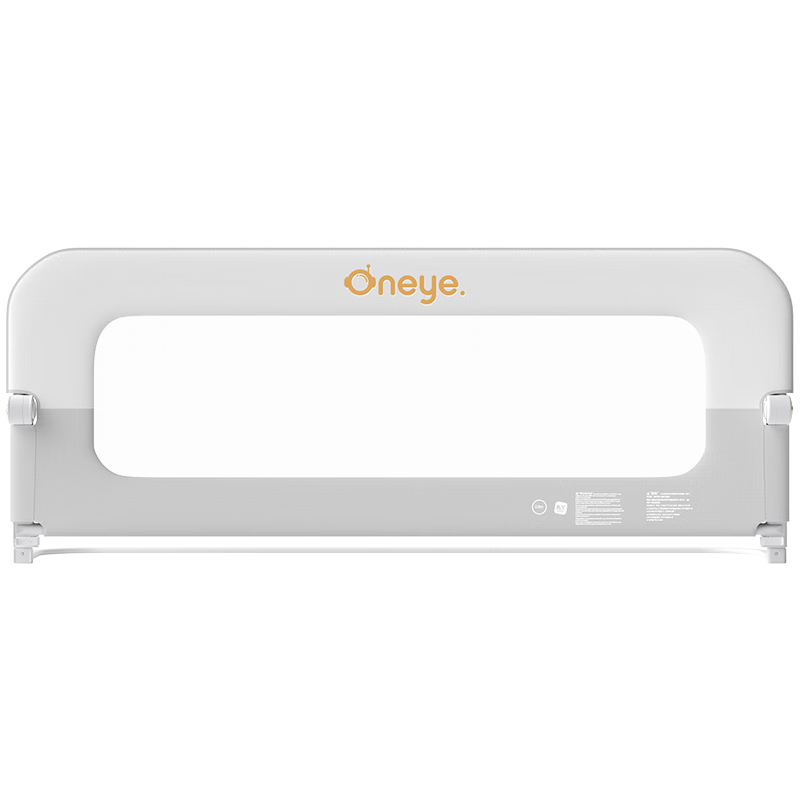 丸丫床圍欄嬰兒圍欄免打孔可折疊寶寶防摔床護欄便攜床上床邊一面擋板 1.5m簡(jiǎn)灰 免打孔+固定帶