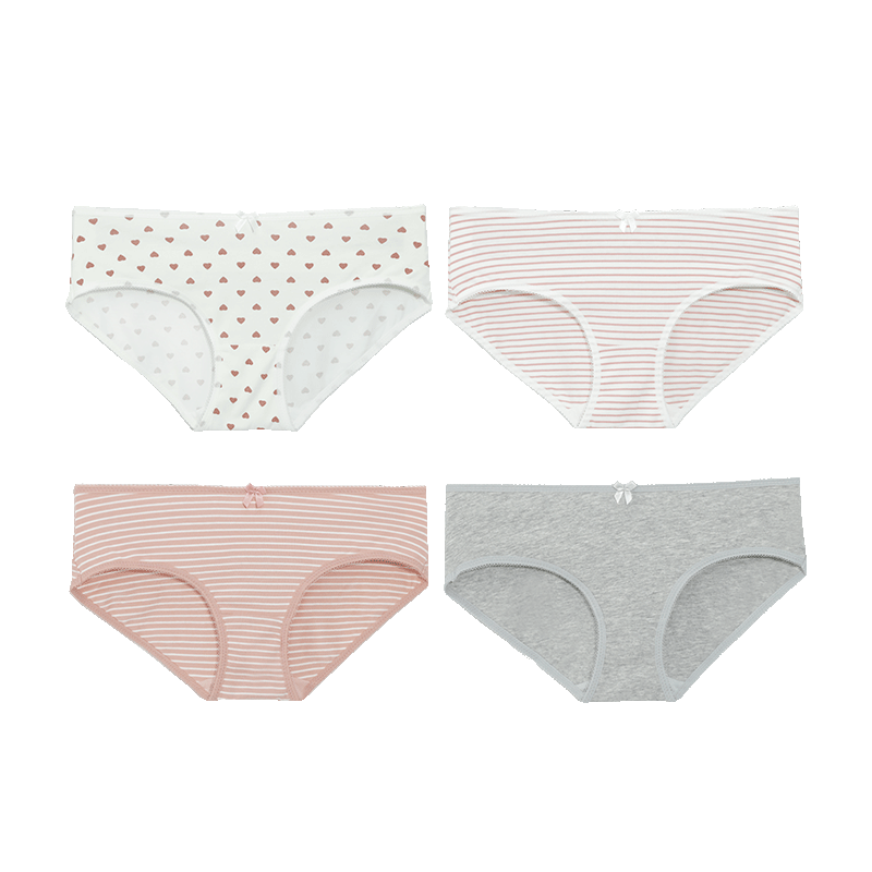 Gainreel���������4��װ�׷�͸�������������ڿ�Ůʿ�ڿ���������ƽ�ǿ��� �߼���+������+��ɫ+������ 4�� XL