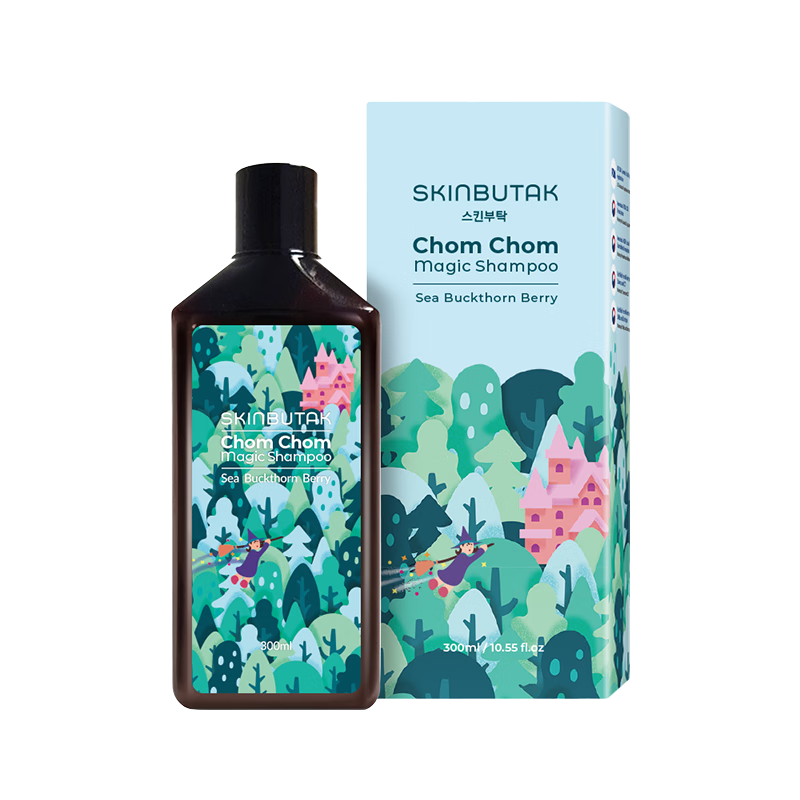 丝倍和防脱发洗发水300ml无硅油育发固发控油蓬松丰盈洗护一体