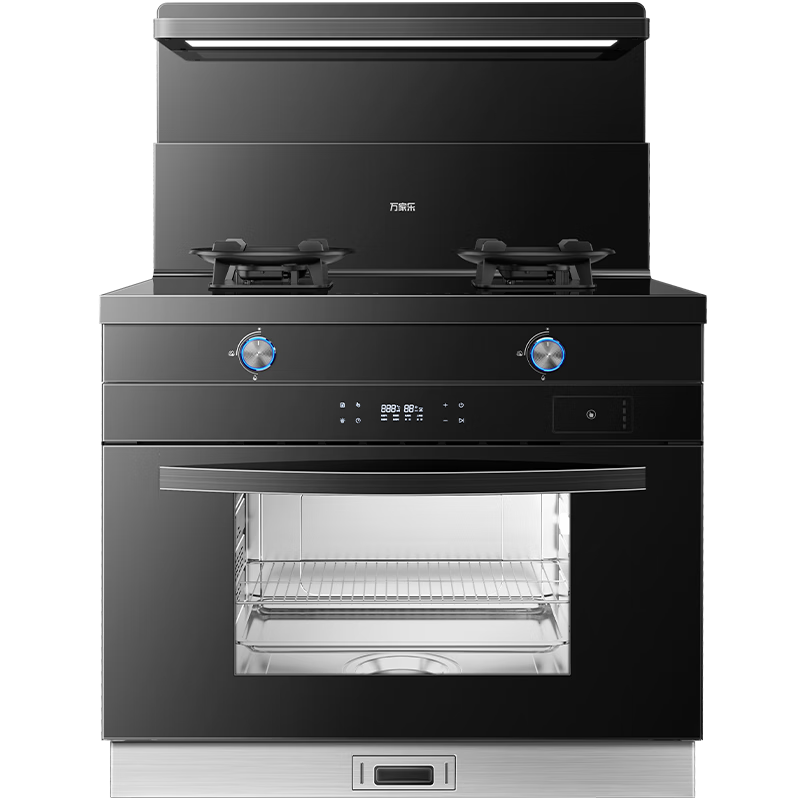 万家乐集成灶蒸烤一体灶 21m³/min抽油烟机灶具套装烟灶联动 60L蒸烤一体机独立操控JJZT-KN61天然气