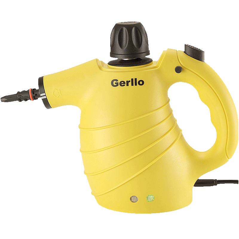 Gerllo德国高温高压蒸汽清洁机多功能家用厨房去油污空调清洁除螨 ST206B黄色