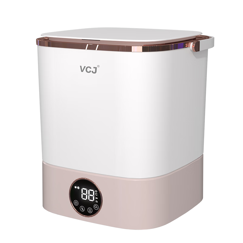 百亿补贴:VCJ全自动洗烘一体迷你内衣内裤洗衣机婴儿儿童母婴洗袜子洗衣机宿舍神器高温煮洗杀菌小型波轮洗衣机 【半自动】深层去污丨母婴推荐丨高温煮洗旗舰款199元