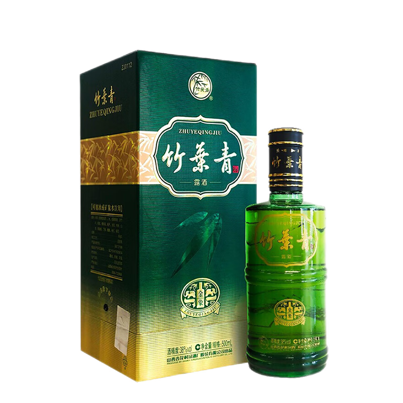 竹叶青 露酒 金象 38%vol 白酒 500ml 单瓶装