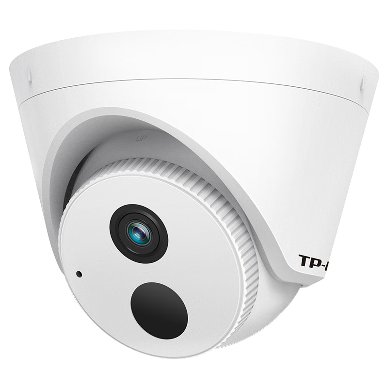 普联（TP-LINK）双光全彩摄像头  400万全彩网络摄像机 POE网线供电手机远程 家用室内监控摄像 高清夜视远距拾音  400万防爆警戒 双向语音【POE网线供电版】