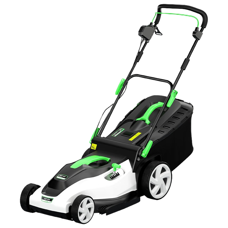 亞特2200W家用手推式草坪修剪打草草坪機(jī)220V插電式電動割草機(jī)