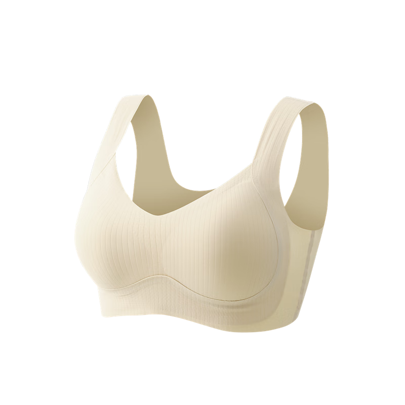 芬騰可安（FENTENGCARE）2件裝無(wú)痕運(yùn)動(dòng)背心內(nèi)衣女防下垂收副乳無(wú)鋼圈小胸聚攏不空杯文胸