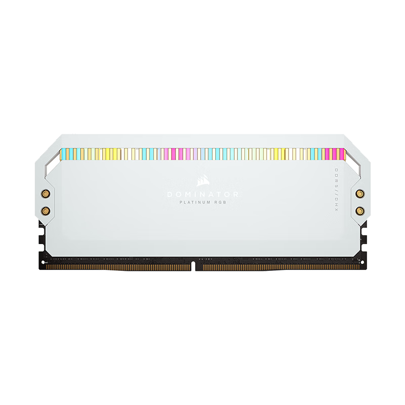 美商海盗船（USCORSAIR） DDR5台式机内存条 统治者 RGB 灯条系列 统治者RGB 16G*2 6000 C36 白