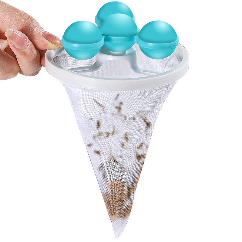 洁比世洗衣机漂浮物过滤网袋去毛除毛吸毛神器防缠绕去污洗护洗衣球3个