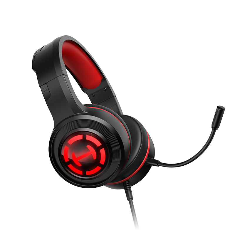 ���ڲ����������ߣ�EDIFIER�����Լ۱���ѡ��HECATE G1 PRO��Ϸ����USB7.1�����羺�Լ�����ͷ��ʽ�������ΰ칫����˷����߿� �ں�ɫ