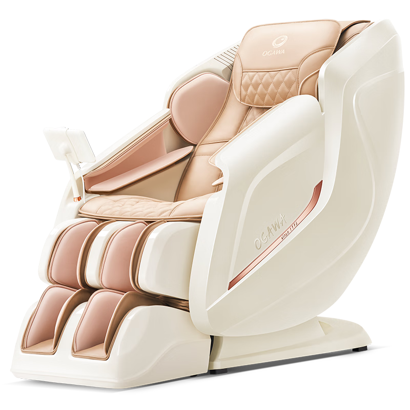 OGAWA 奥佳华 按摩椅家用太空舱全身零重力电动智能按摩3D机芯中医推拿小户型豪华头等舱OG7508Pro 浅香云杏