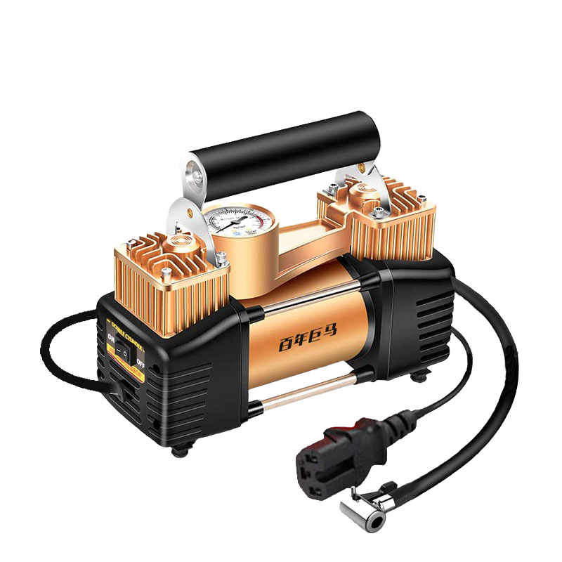 百年巨馬【電動(dòng)車(chē)充氣泵】48V60V72v電瓶車(chē)30秒快充電修理店真空胎打氣泵 12V汽車(chē)+48-72V雙缸+全套工具箱