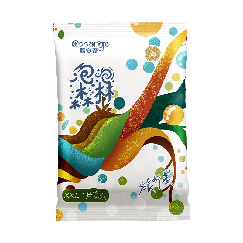 �ᰲ��COOANGE������װ������ɭ�����������������ȡ��ʪ�ᱡ�׷���Ƭ������-XXL��-5Ƭװ��13-16kg��