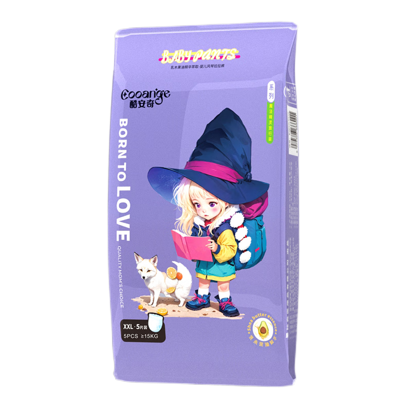 �ᰲ�� COOANGEħ����������װ������˲������ľ����ȡ����������ʪ5Ƭװ XXL��-5Ƭ��13-16kg��