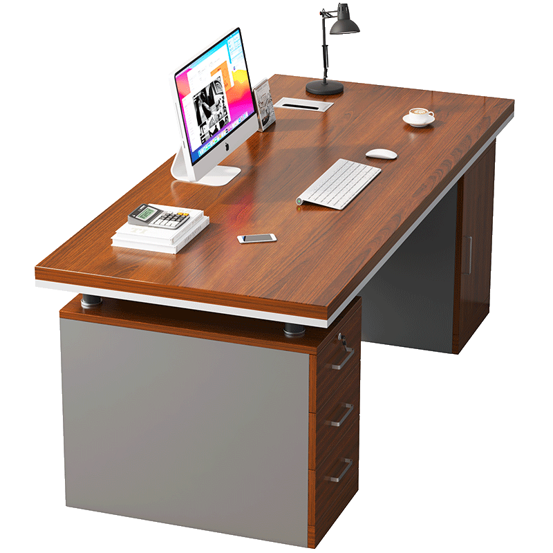 ���� YIZAO �칫�������� 160*70*77 ԭҰ��ľɫ �Ӻ����� ������װ 352.8Ԫ