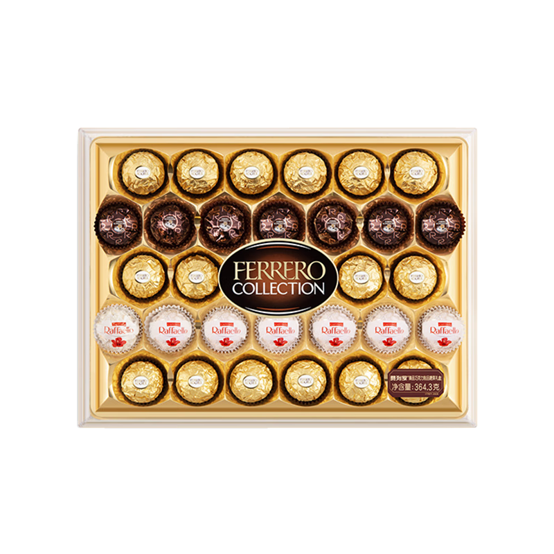 FERRERO ROCHER 费列罗 臻品威化糖果巧克力 32粒 364.3g