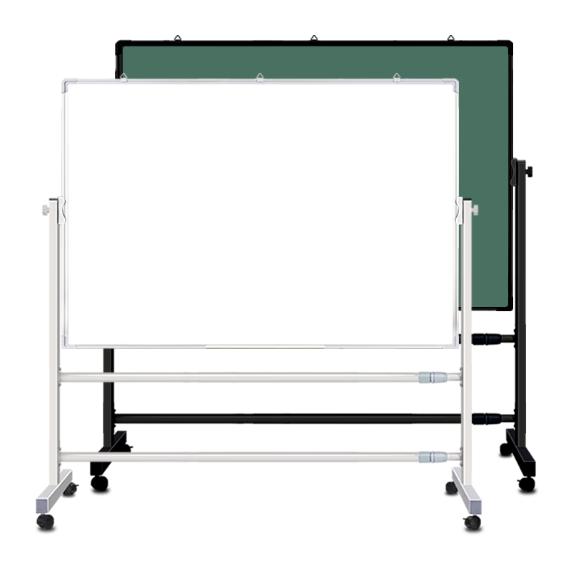 REDS白板支架式移動(dòng)黑板家用教學(xué)兒童寫字板磁性小黑板留言板培訓(xùn)辦公會(huì)議看板 【加厚款】80*120單面白板+支架+送40元禮包