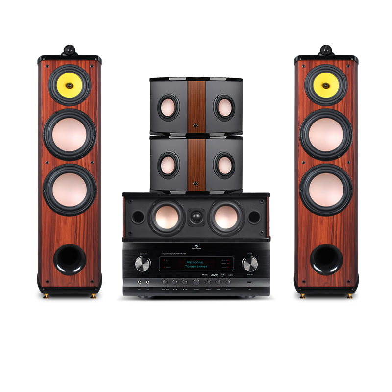 天逸(Winner)AT-2300PRO 家庭影院功放機(jī)杜比全景聲7.3.4影K家用發(fā)燒HIFI級功放音響套裝環(huán)繞立體合并式AV功放 DIVA6.1(5.0聲道)+AT2300PRO