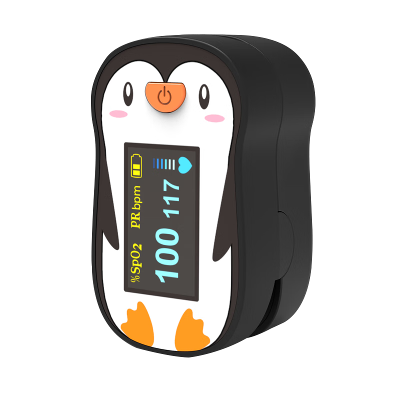 力康（Heal Force）兒童血氧儀指夾式血氧計(jì)幼兒家用脈搏血氧儀老年人脈氧儀心率脈率 【上海倉速發(fā)】FS10P兒童脈氧儀