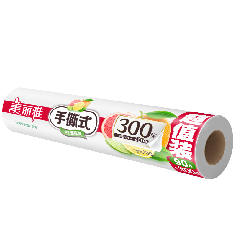 ������ һ���Ա���Ĥ�ϵ�ʽ180��*30cmʳƷ��PE �͸���΢��¯�ʺϼ���