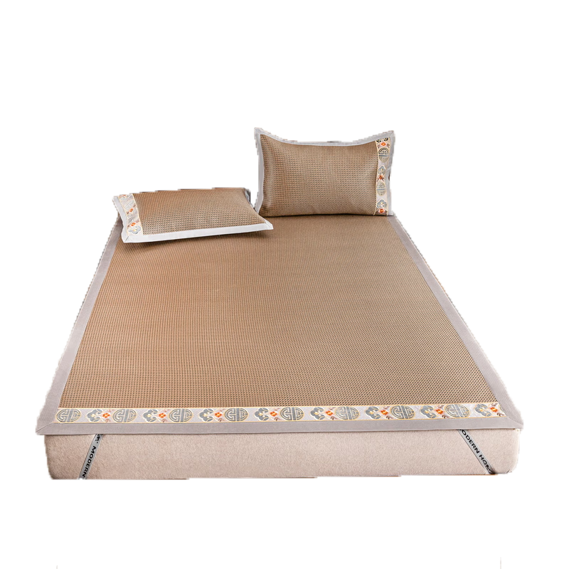 ���ڲ������ϼ����ļ���ϯ��ϯ1.5�ױ�˿��ϯ��Ӥ����˯��ϯ������ˮϴ����Ȼ��ϯ ���Ͽ�-��ϯ�5A��������ϯ�� ������/150x200cm��ϯ+����2ֻ