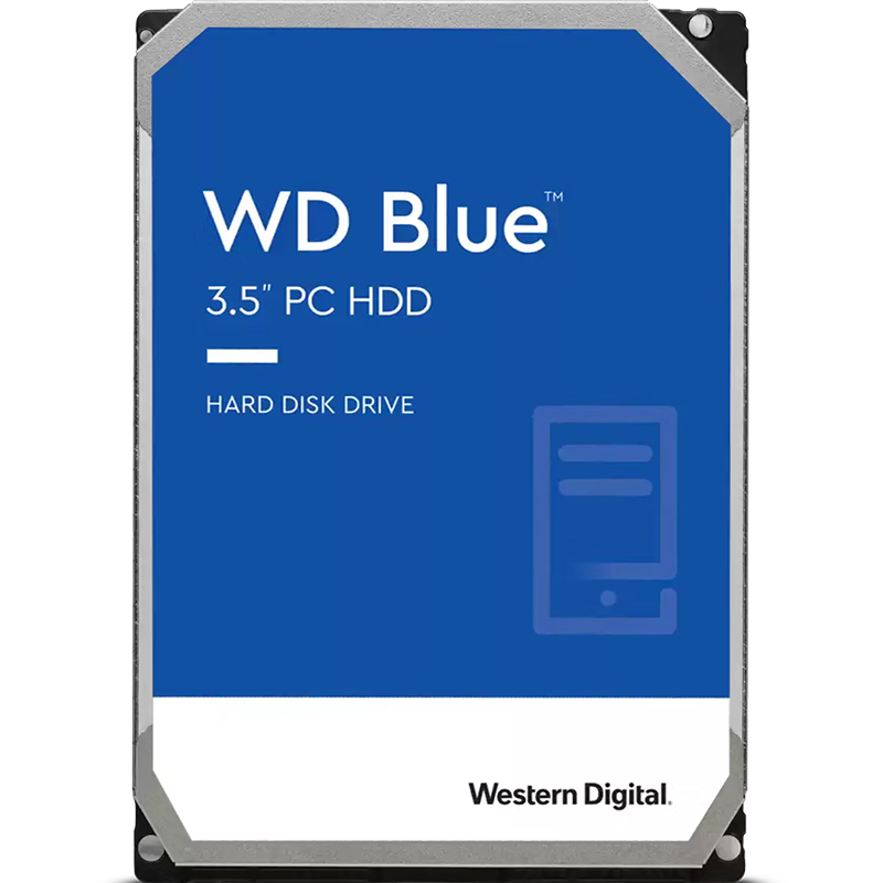 西部数据（WD）台式机机械硬盘 WD Blue 西数蓝盘 CMR垂直 SATA 4TB （WD40EZAX）