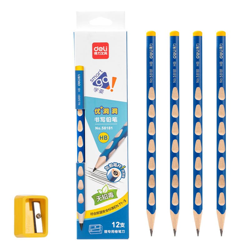 ��ȯ���ϡ�PLUS��Ա��deli ���� 58181 ��������Ǧ�� HB 12֧װ