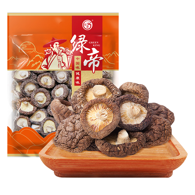 綠帝(GREEN KING) 綠帝 山珍干貨 菌菇 香菇250g